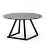 Maramo Runder Lounge Tisch - Linea Lounge - Vollkern Schwarz