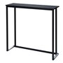 Maramo Stehtisch Kubo Wall, Stahl - Melamin, Schwarz - 110 cm