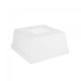 Maramo Lounge Tisch  Puff Ottomane Laze, Polyethylen - Weiß