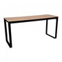Maramo Klapptisch Flow Grande, Aluminium - Bambus, Schwarz