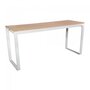 Maramo Klapptisch Flow Grande, Aluminium - Bambus, Weiß