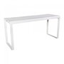 Maramo Klapptisch Flow Grande, Aluminium - Melamin Weiß