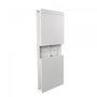 Maramo Stehtisch Titan High, aluminium - Weiß
