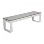 Maramo Bank Flow Bench, Aluminium - Vollkern, weiß