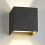 Light-Point Box XL Wandleuchte - Schwarz/Gold