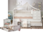 Marisil Romantic Mitwachsendes Babybett 80 x 180 cm
