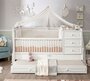 Marisil Romantic Mitwachsendes Babybett 80 x 180 cm