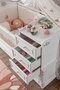 Marisil Romantic Mitwachsendes Babybett 80 x 180 cm