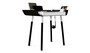 Emko My Writing Desk, Single Drawer - Black