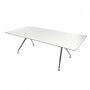 Wagner W-Table Konferenztisch Rechteckig - Weiss / Laminat