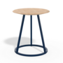 Harto Stool Gustave: Natural Oak-Blue
