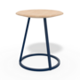 Harto Stool Gustave: Natural Oak-Blue
