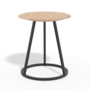 Harto Stool Gustave: Natural Oak-Slate Grey