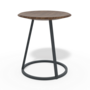 Harto Stool Gustave: Natural Walnut-Slate Grey