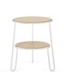 Harto Side Table Anatole: Natural Oak / White