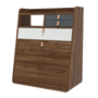 Natural Walnut - Light Grey / Slate Grey