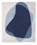 Harto Serge Rug: Blue/Grey