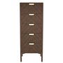 Harto Tall Chest Marius: Natural Walnut