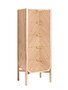 Harto Tall Chest Marius: Natural Oak