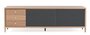 Harto Sideboard Gabin 162 cm: Natural Oak / Slate Grey