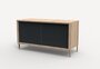 Harto Gabin Bench - Slate Grey