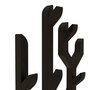 Harto Wall Coat Rack Ambroise - Wandgarderobe: Tinted Black Oak