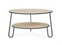 Harto Coffee Table Eugenie - Couchtisch: Slate Grey Metal