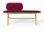 Harto Bench Eustasche - Sitzbank: Burgundy / Wine