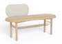 Harto Bench Eustasche - Sitzbank: Camel / Beige