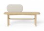 Harto Bench Eustasche - Sitzbank: Camel / Beige