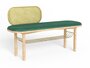 Harto Bench Eustasche - Sitzbank: Green / Mud