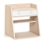 Harto Bedside Wall Table Suzon - Nachttisch Hängend: Natural Oak - White