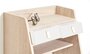 Harto Bedside Wall Table Suzon - Nachttisch Hängend: Natural Oak - White