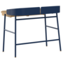 Harto Desk Victor - Schreibtisch: Natural Oak - Blue
