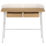 Harto Desk Victor - Schreibtisch: Natural Oak - White