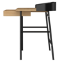 Harto Desk Victor - Schreibtisch: Natural Oak - Grey
