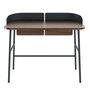 Harto Desk Victor - Schreibtisch: Natural Walnut - Grey