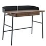 Harto Desk Victor - Schreibtisch: Natural Walnut - Grey