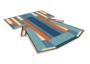 Harto Carpet Ines - Teppich - Blue / Terracotta