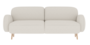 Harto Auguste 3 seats sofa - Sofa 3 Sitzer - Pearl
