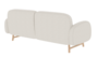 Harto Auguste 3 seats sofa - Sofa 3 Sitzer - Pearl