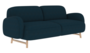 Harto Auguste 3 seats sofa - Sofa 3 Sitzer - Cobalt Blue