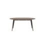 Bruunmunch PLAYdinner Round Smoked Oak - 120/170 L With Extension