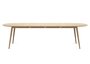 Bruunmunch PLAYdinner Lamé in Oak White Oil with 2 extensions plates - Tisch