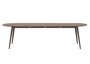 Bruunmunch PLAYdinner Lamé in Oak Smoked with 2 extensions plates - Tisch