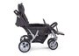 Childhome Drilling Sportwagen + Regenschutz, Sonnenschutz - anthrazit