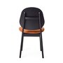 Warm Nordic Noble Chair with Black Lacquer Beech - Rusty Rose