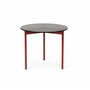 Warm Nordic From Above Table Ø52 - Smoke/Rusty red