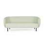 Warm Nordic Cape Sofa, 3 seater - Mint