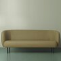 Warm Nordic Cape Sofa, 3 seater - Olive